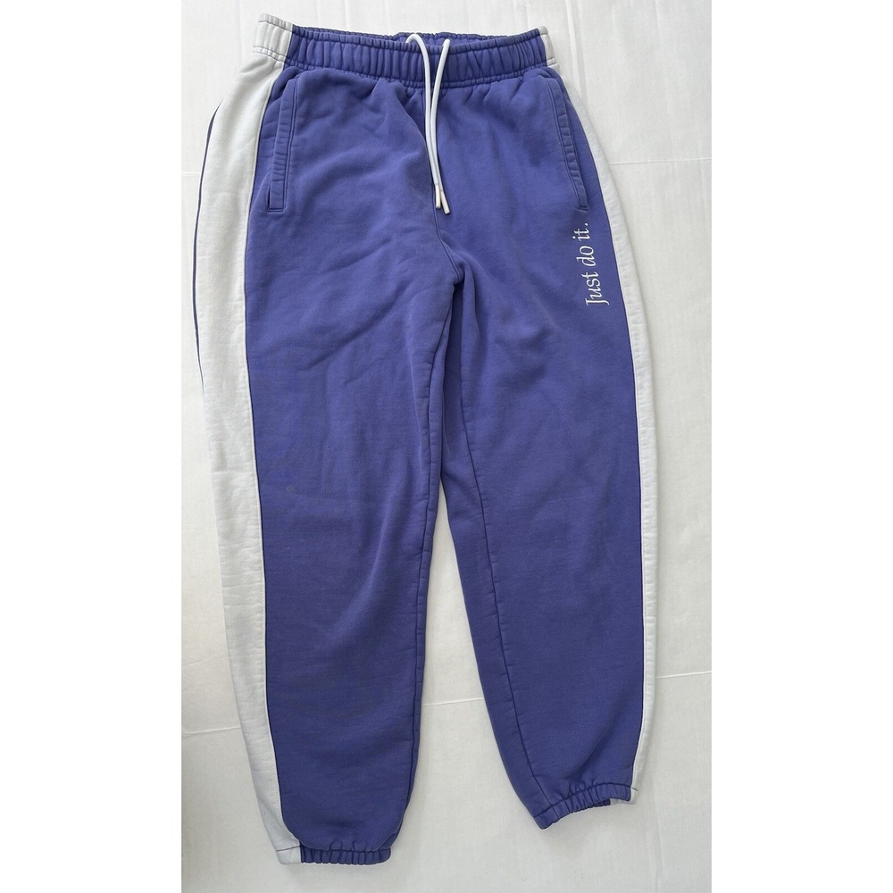 Nike Just Do It Heavyweight Sweatpants Rush Violet Size Small